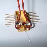 induction brass soldering connector box