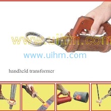 handheld transformer with flexible induction coil