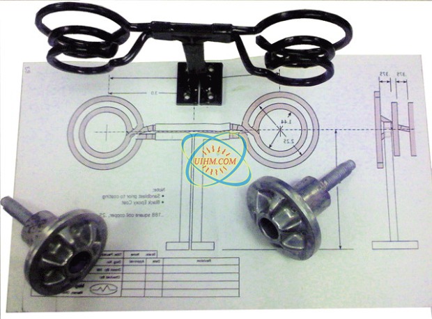 preheat induction coil