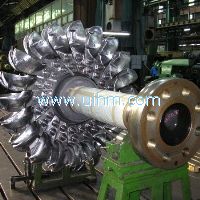 induction brazing turbine