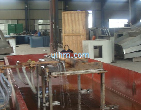 induction hardening metal surface