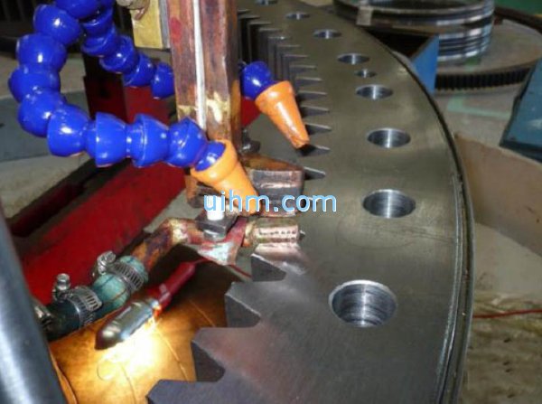 induction hardening gear teeth