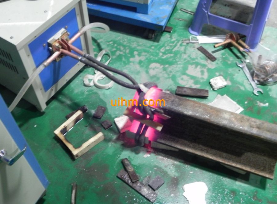 induction tempering track rail